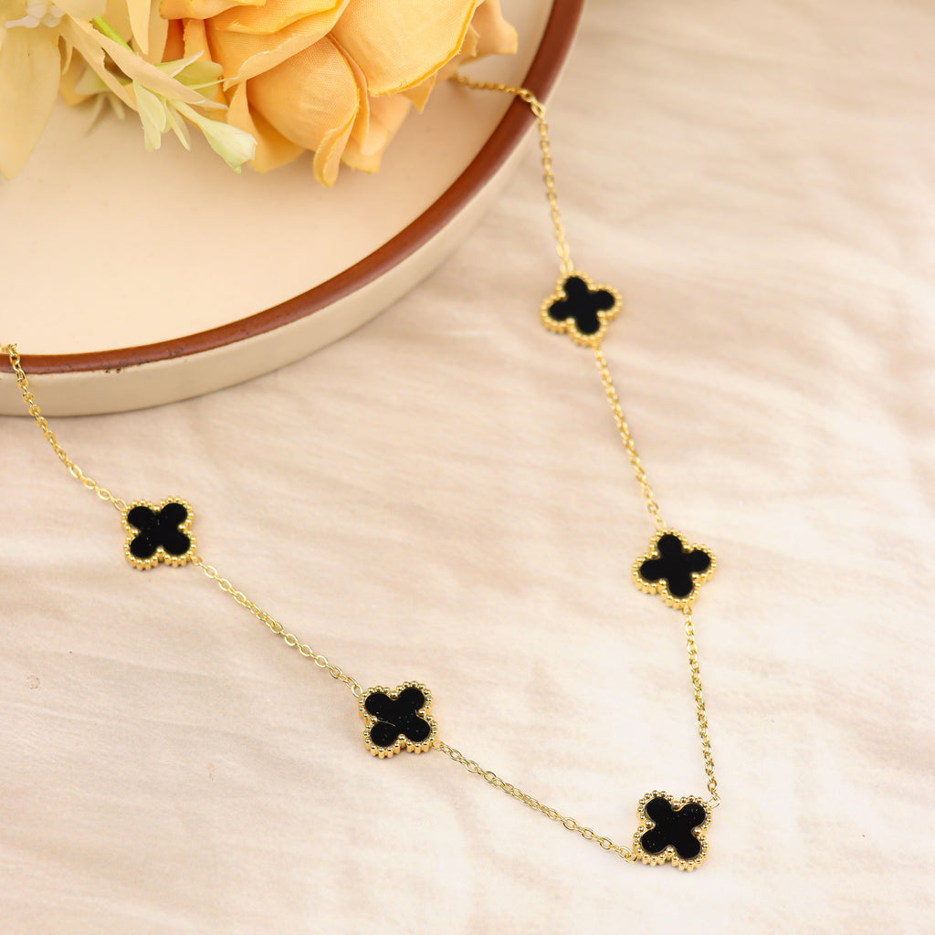 Black Clover Necklace