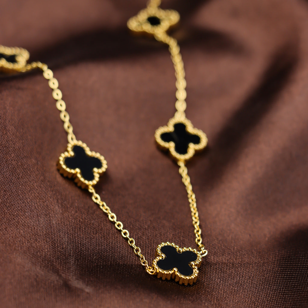 Black Clover Necklace