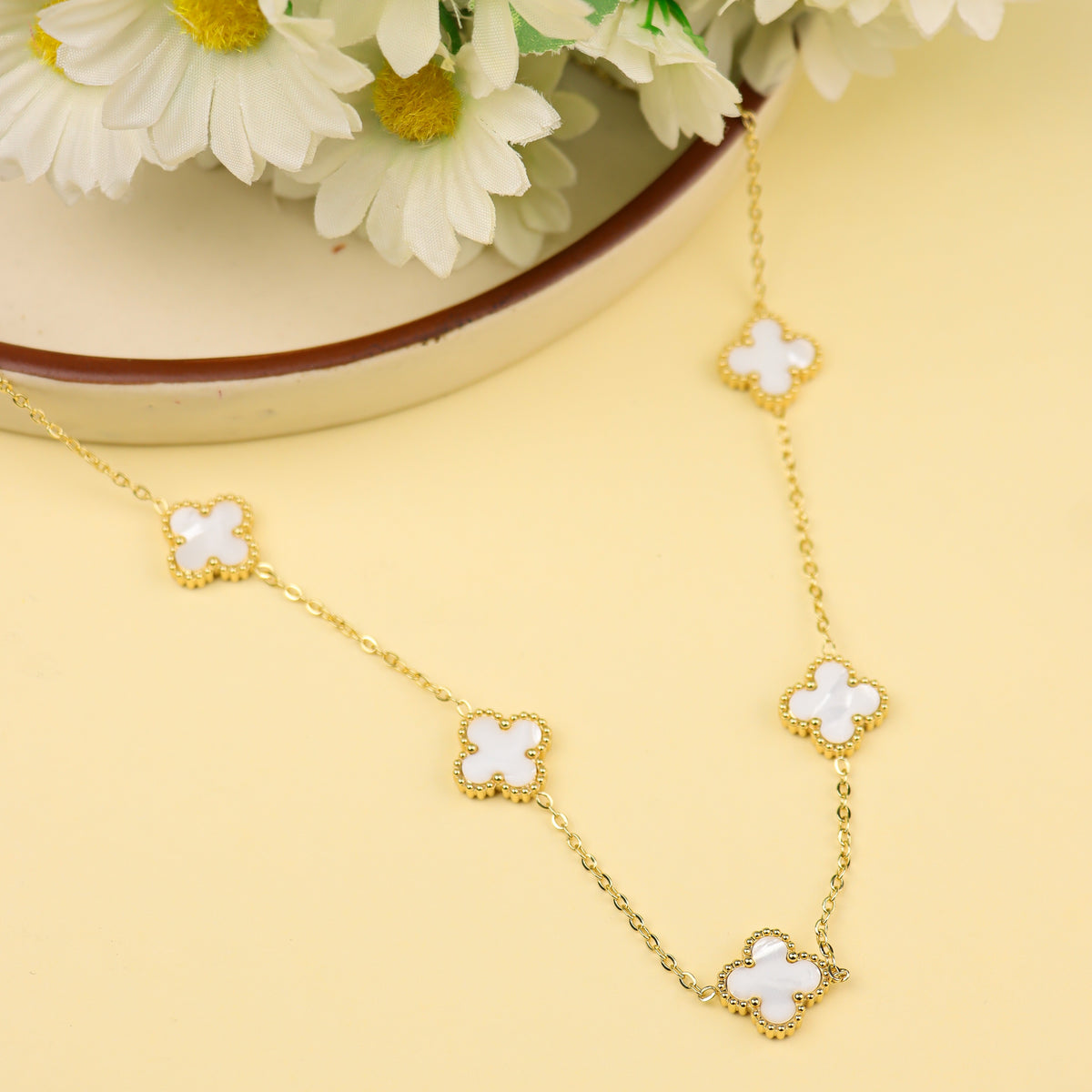 Daisy Blossom Chain Necklace