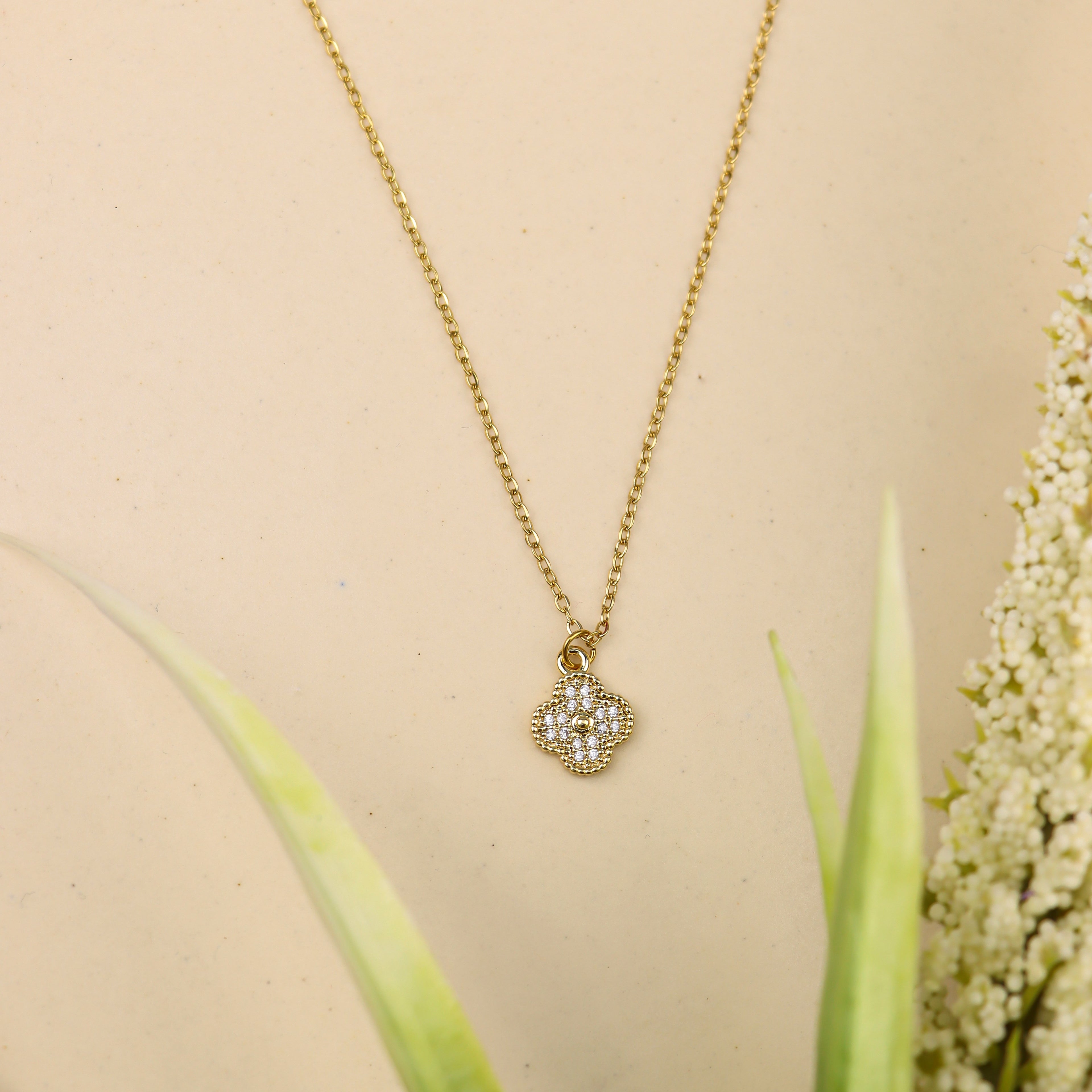 Hamsa Hand Charm Necklace