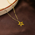 Golden Star Pendant