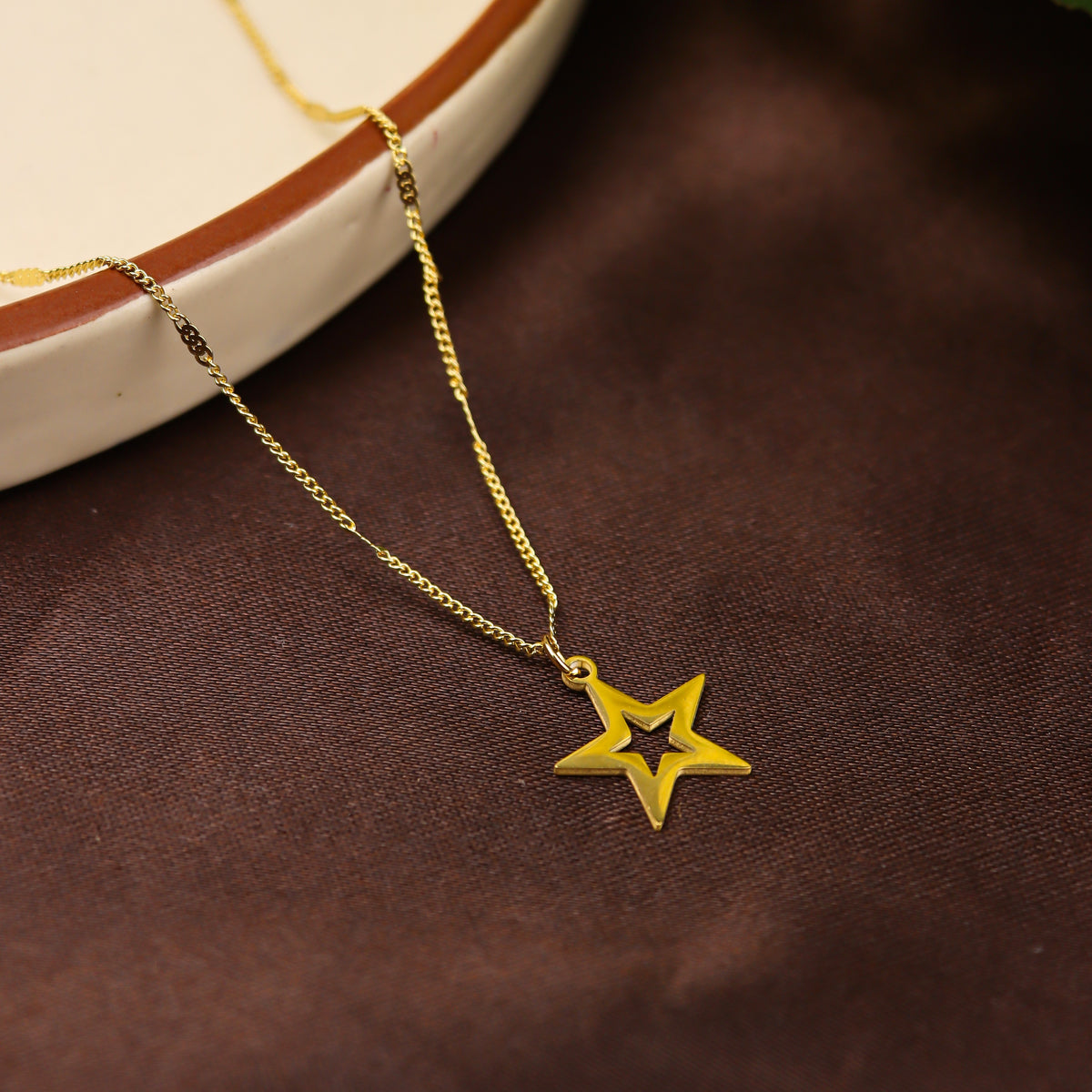 Golden Star Pendant